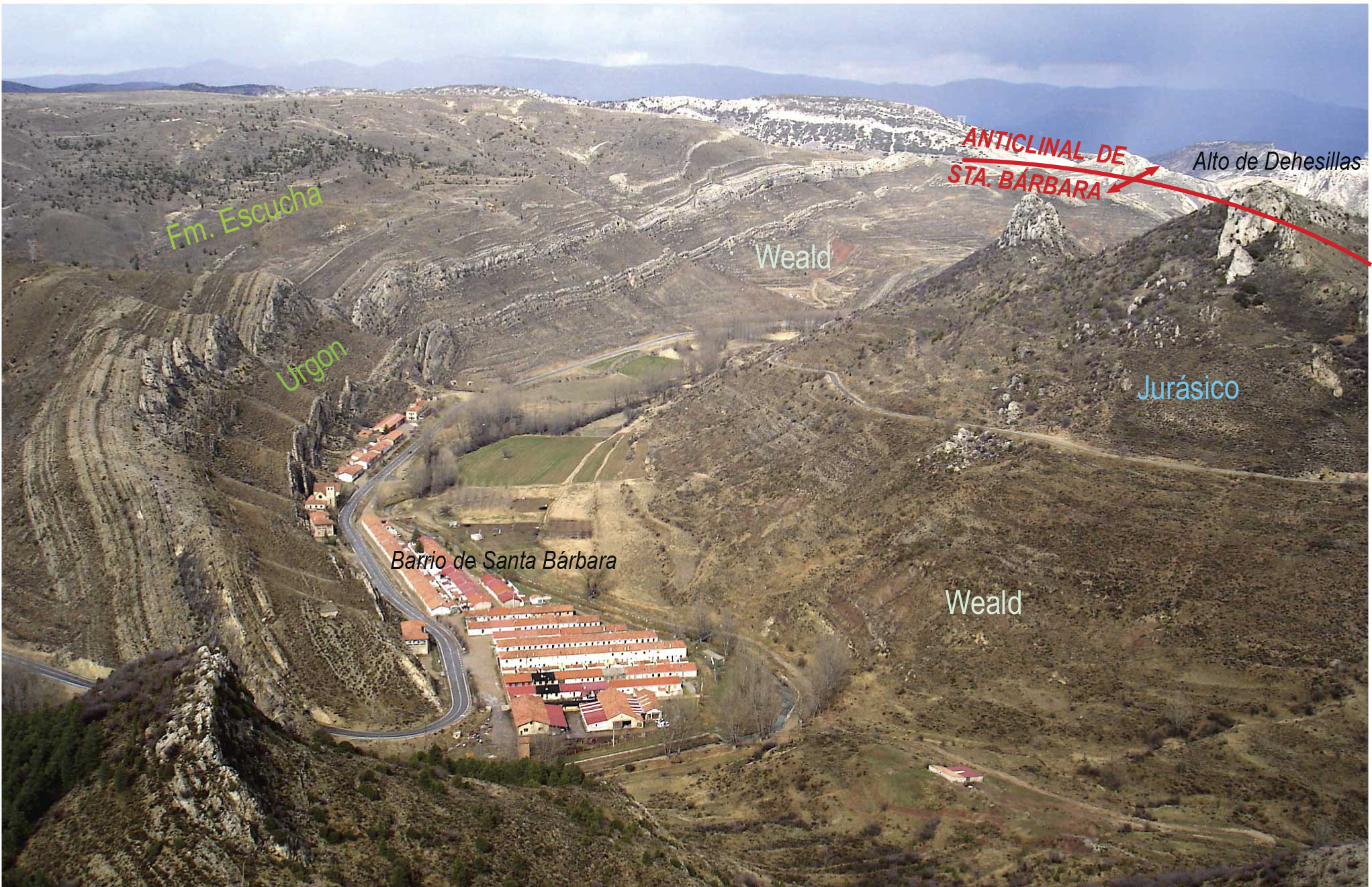 2.4.A anticlinal Santa Bárbara